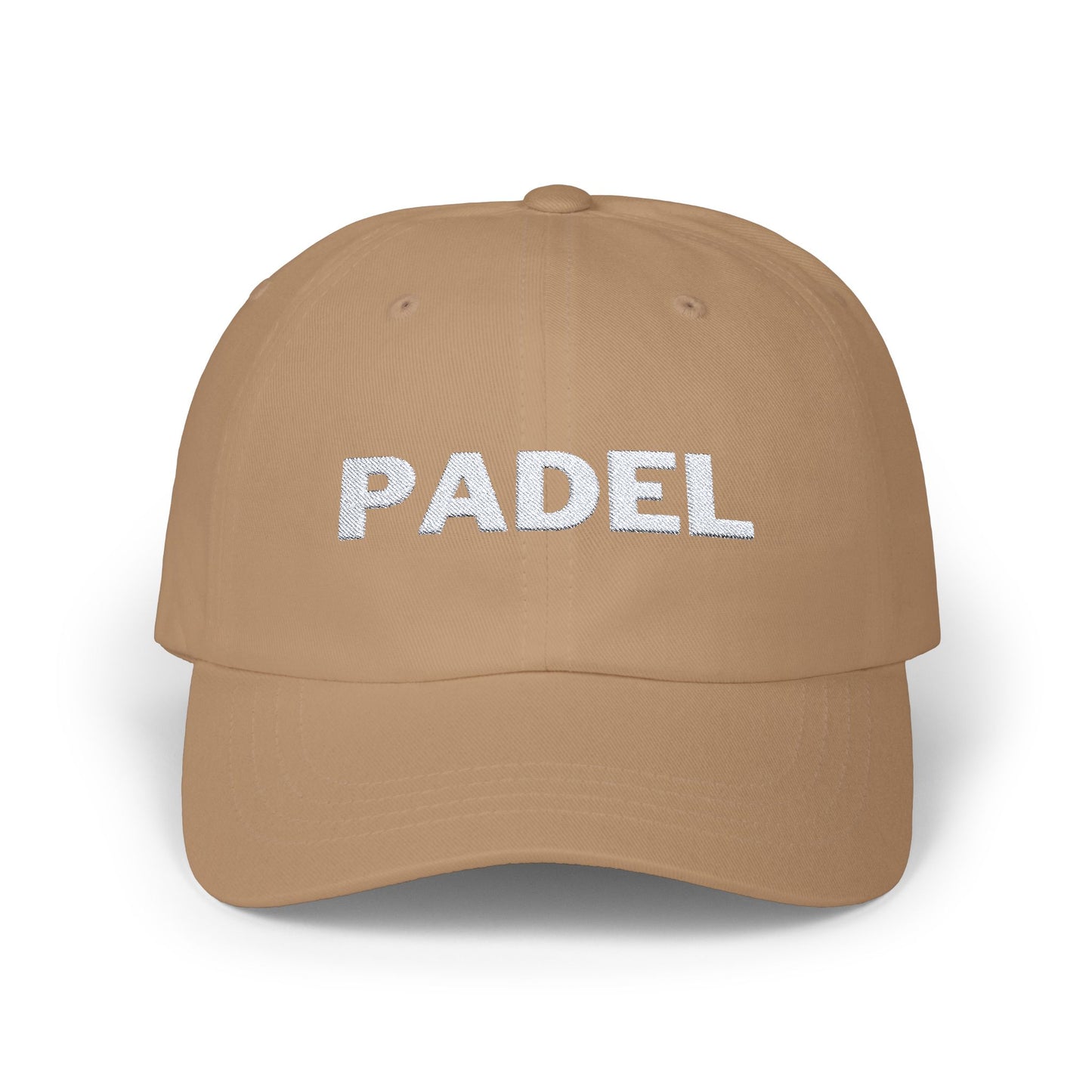 Classic Padel Cap - White Embroidery