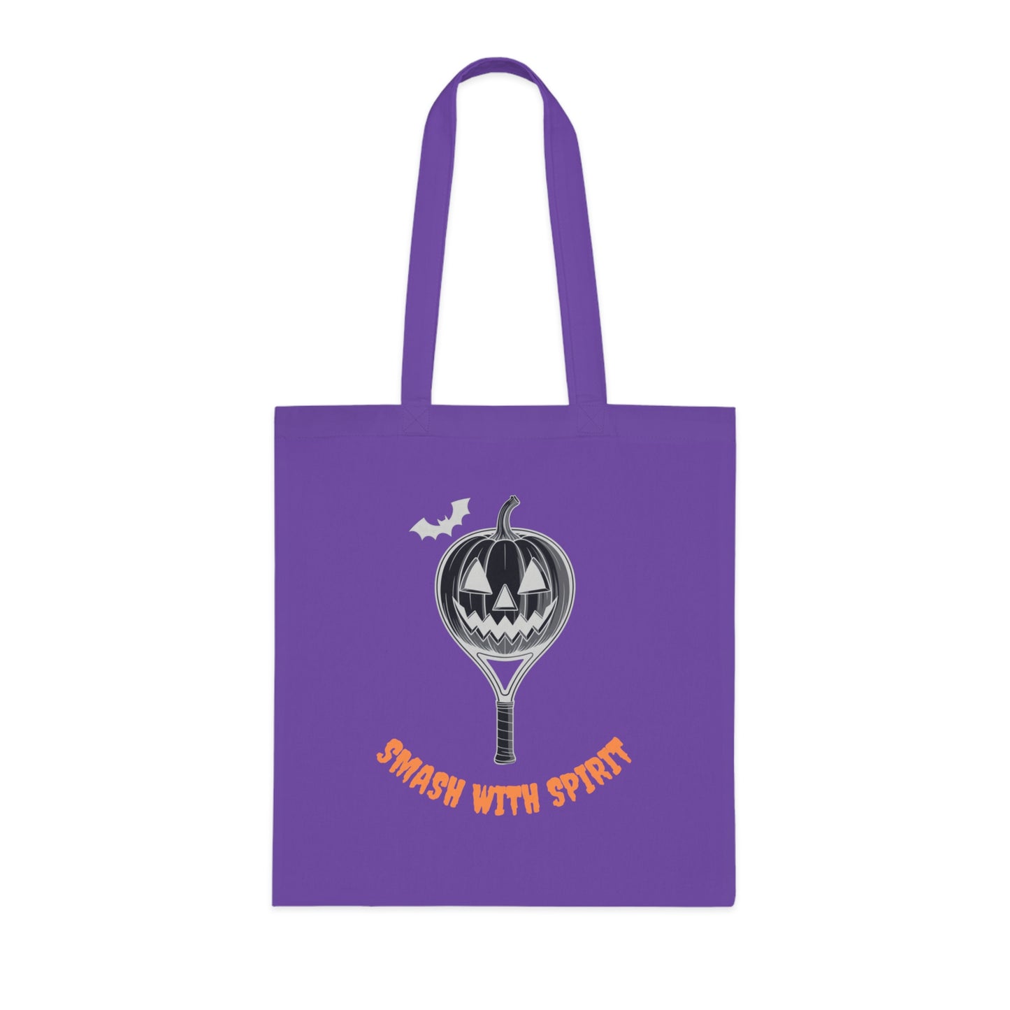 Smash With Spirit Halloween Cotton Tote Bag