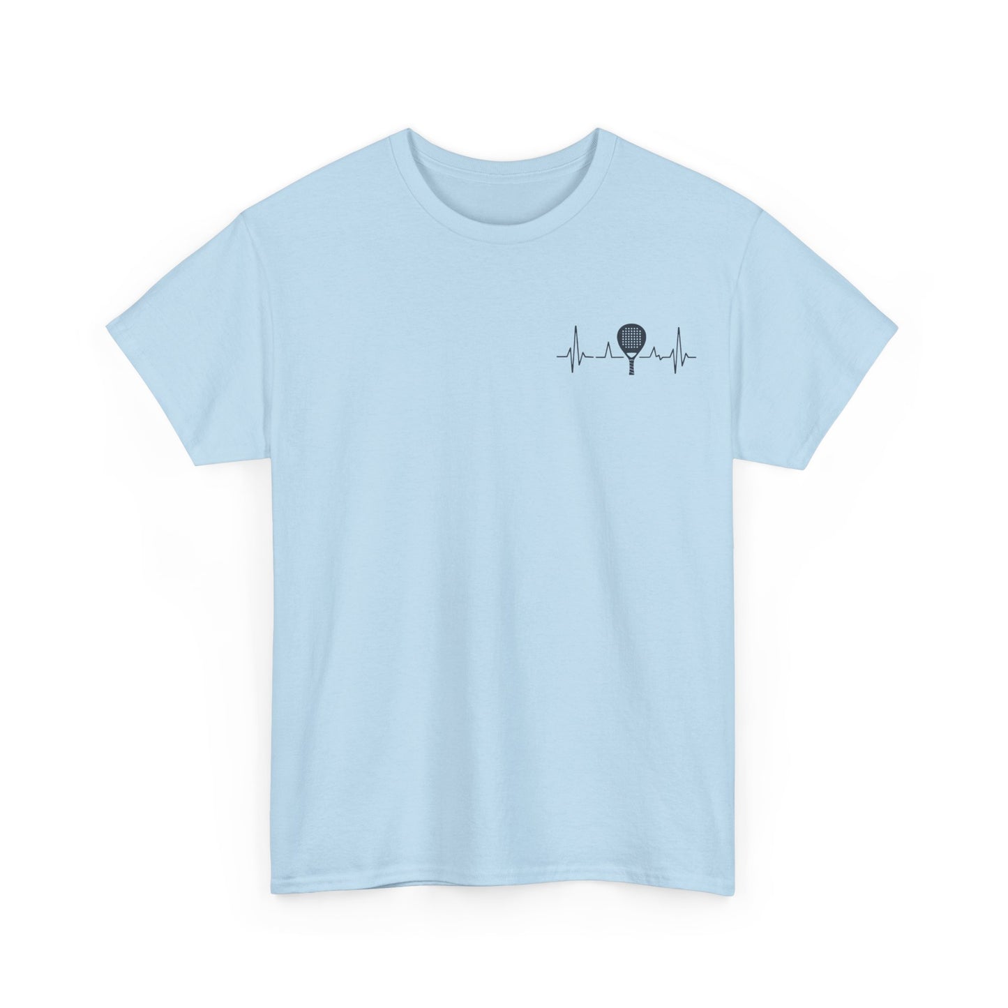 Padel Heart ECG Unisex Tshirt