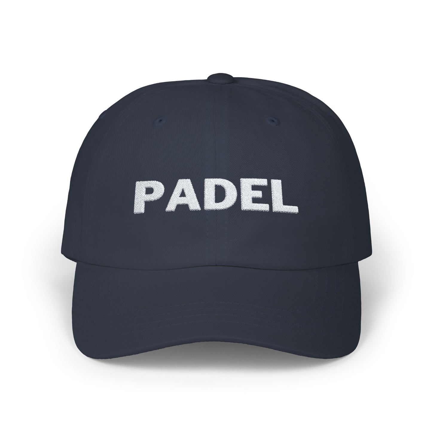 Classic Padel Cap - White Embroidery