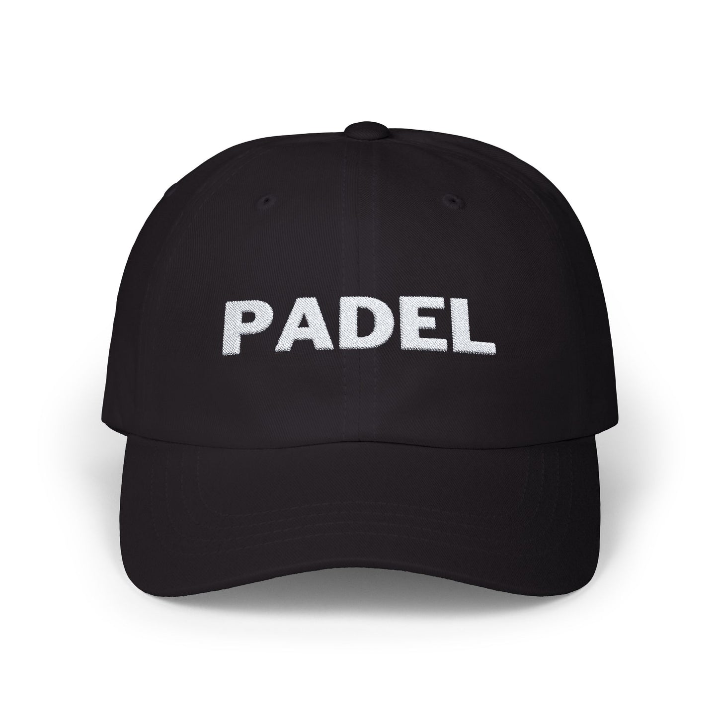 Classic Padel Cap - White Embroidery