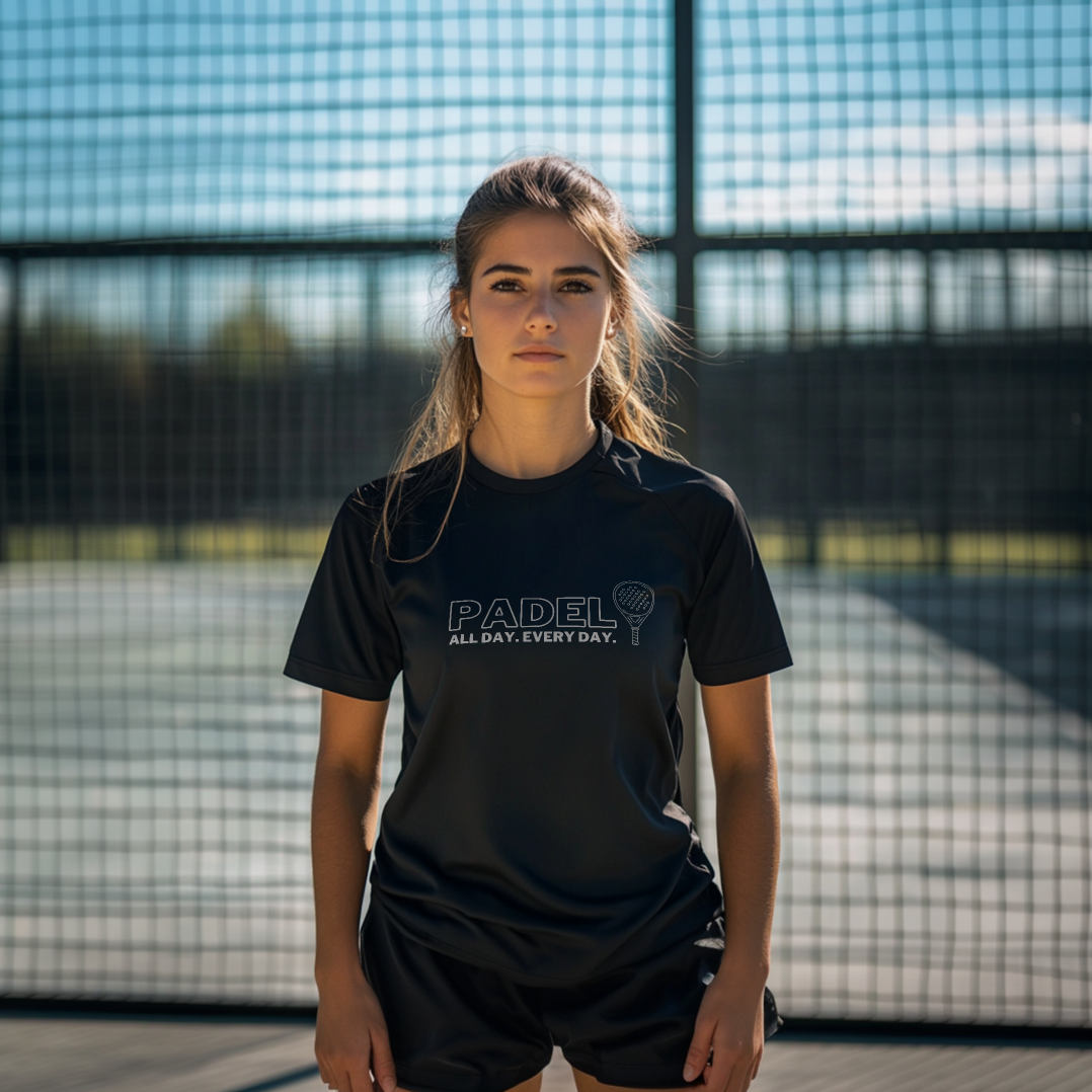 All Day Every Day Padel Tshirt (Unisex)