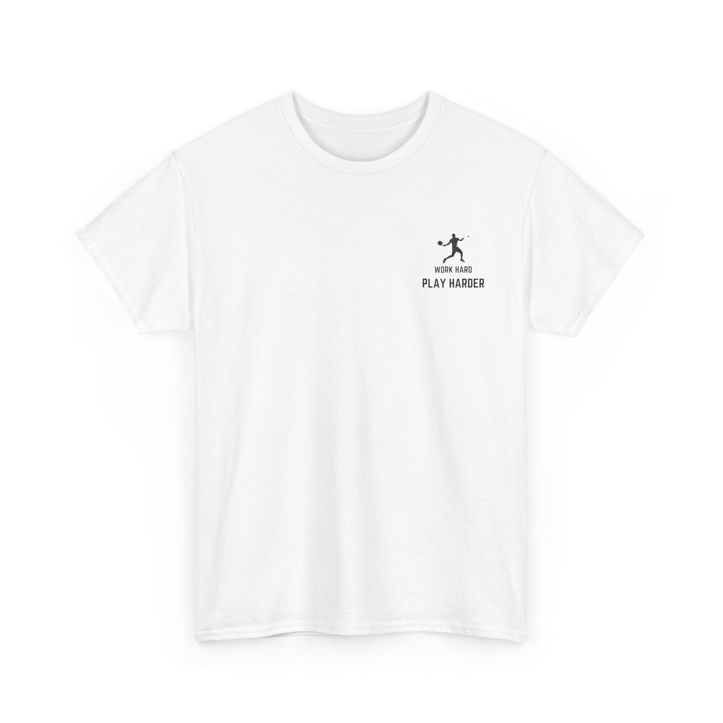 Work Hard Play Harder Padel Unisex Tshirt