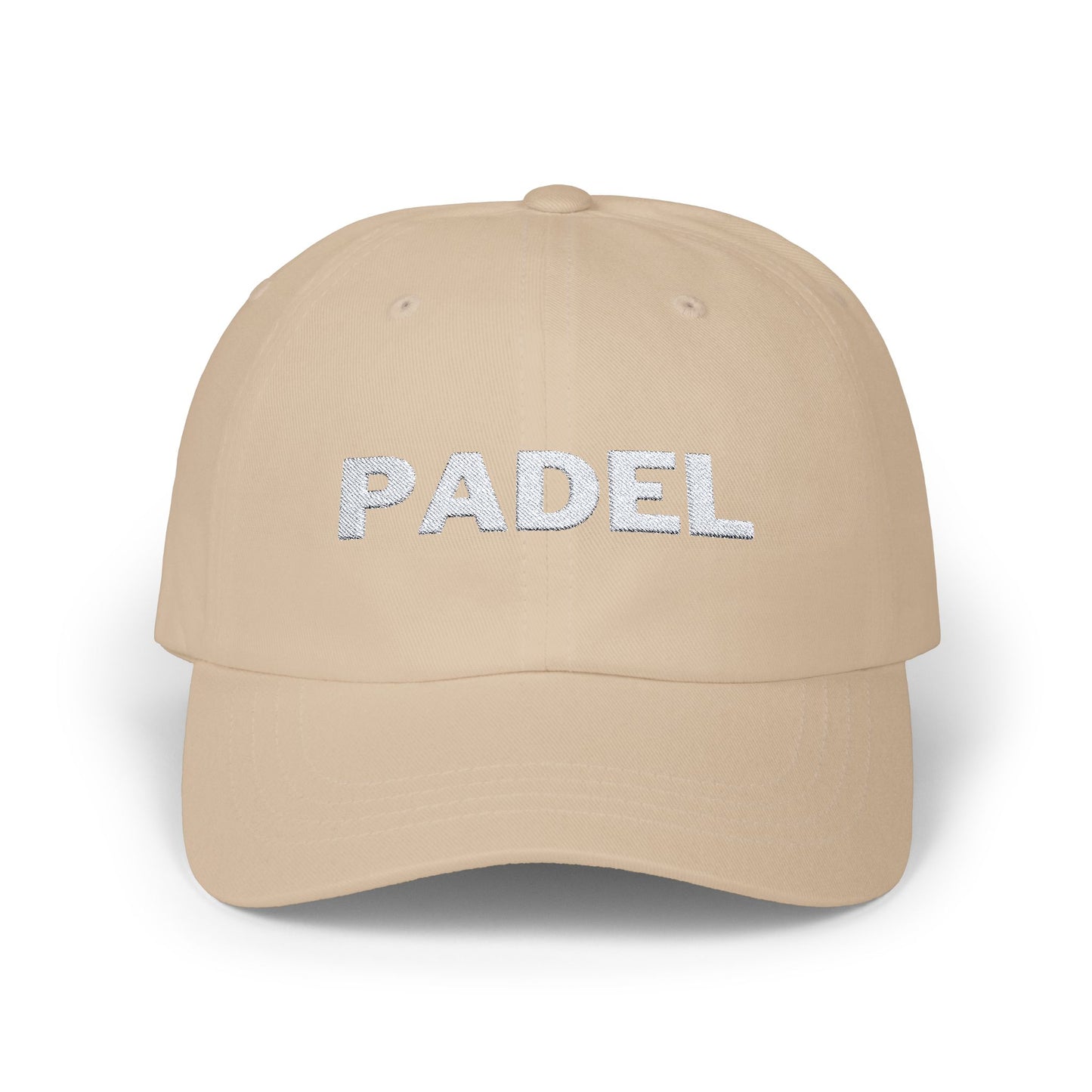 Classic Padel Cap - White Embroidery