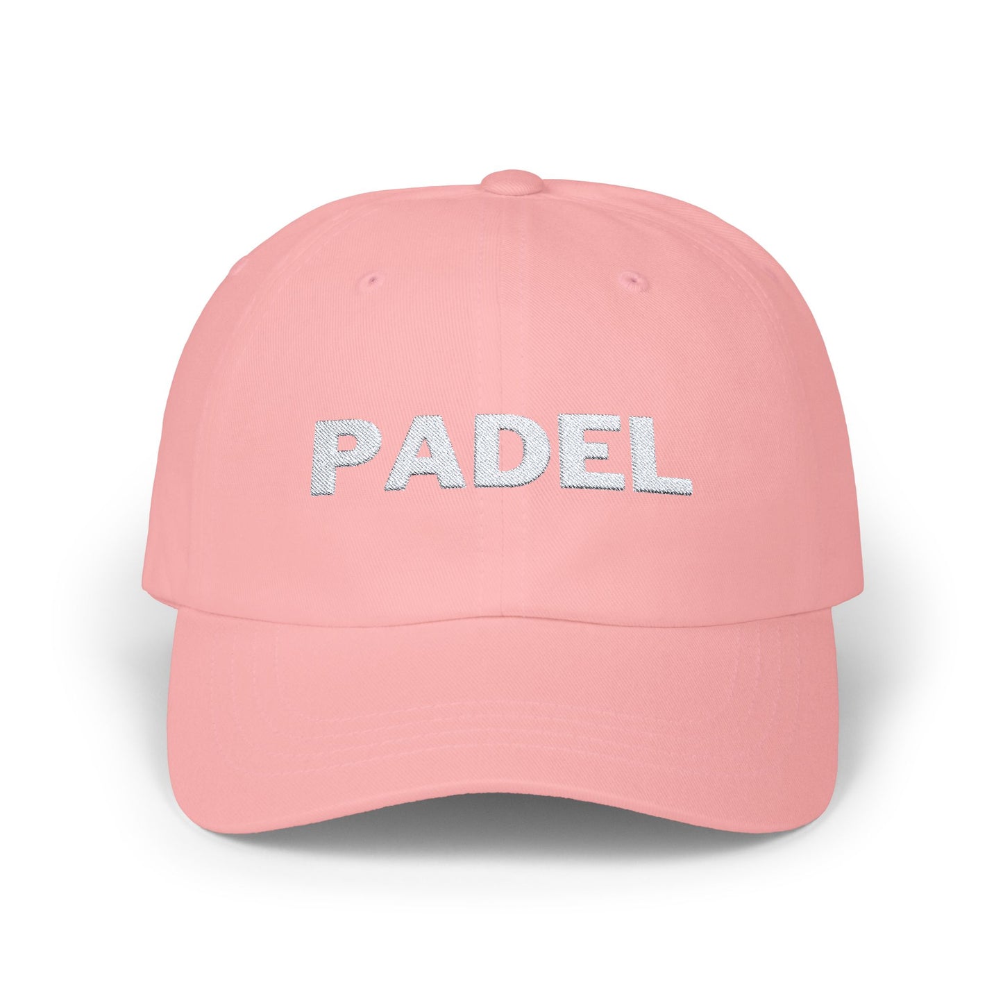 Classic Padel Cap - White Embroidery