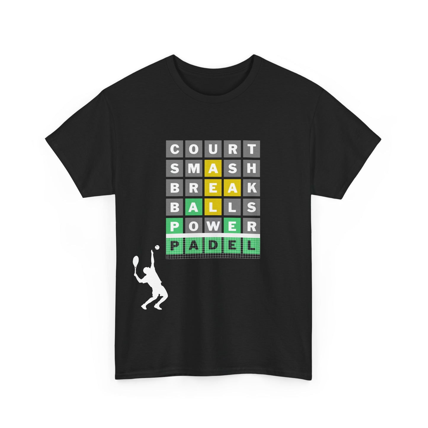 The Wordle is Padel Tshirt (Unisex)