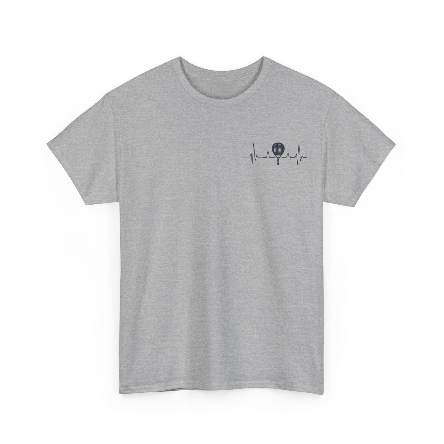 Padel Heart ECG Unisex Tshirt