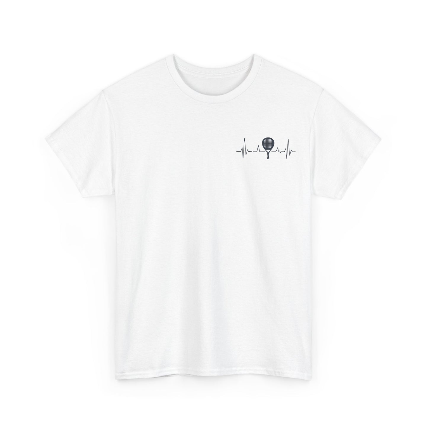 Padel Heart ECG Unisex Tshirt