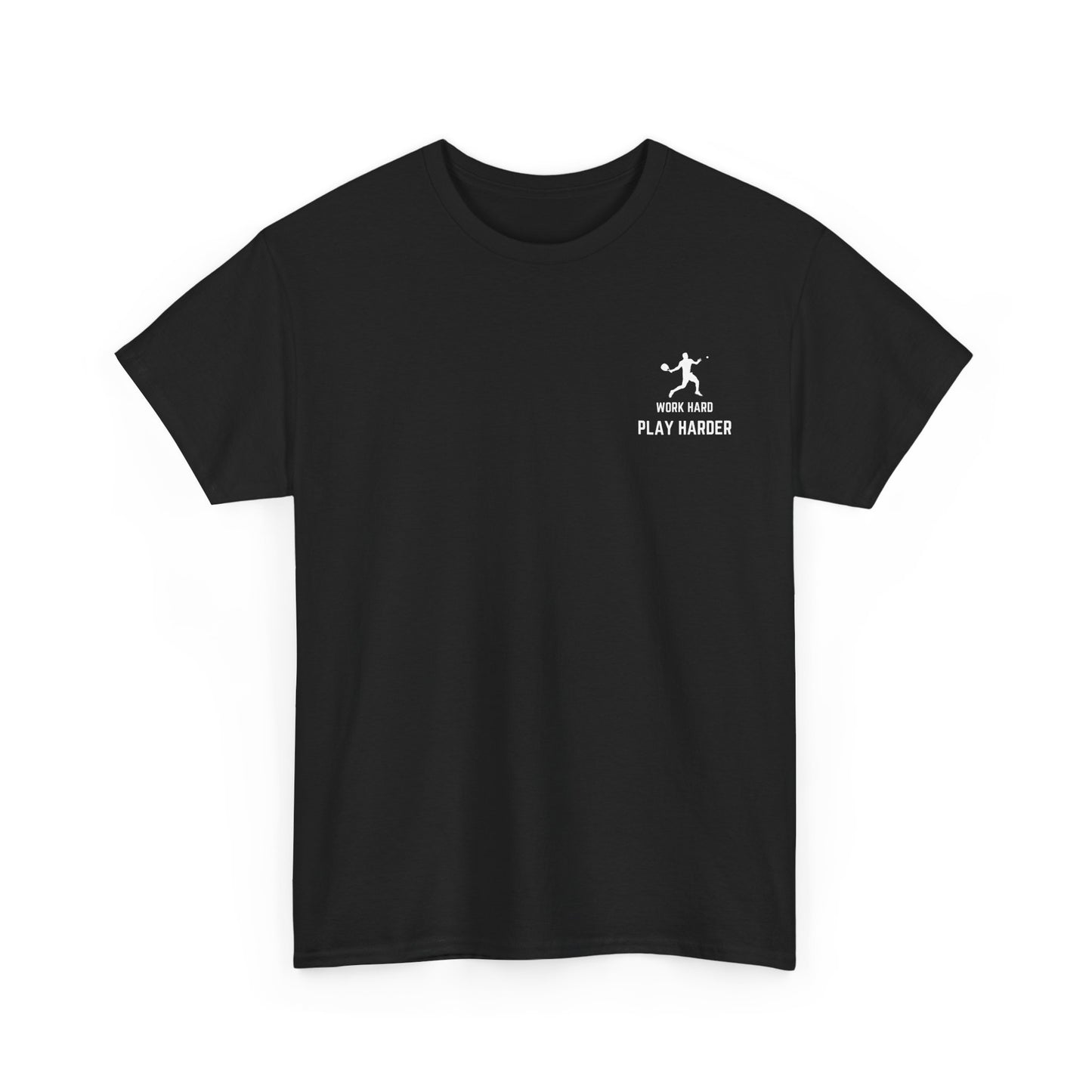 Work Hard Play Harder Padel Unisex Tshirt