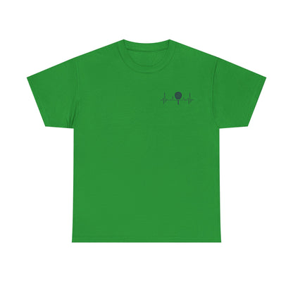 Padel Heart ECG Unisex Tshirt