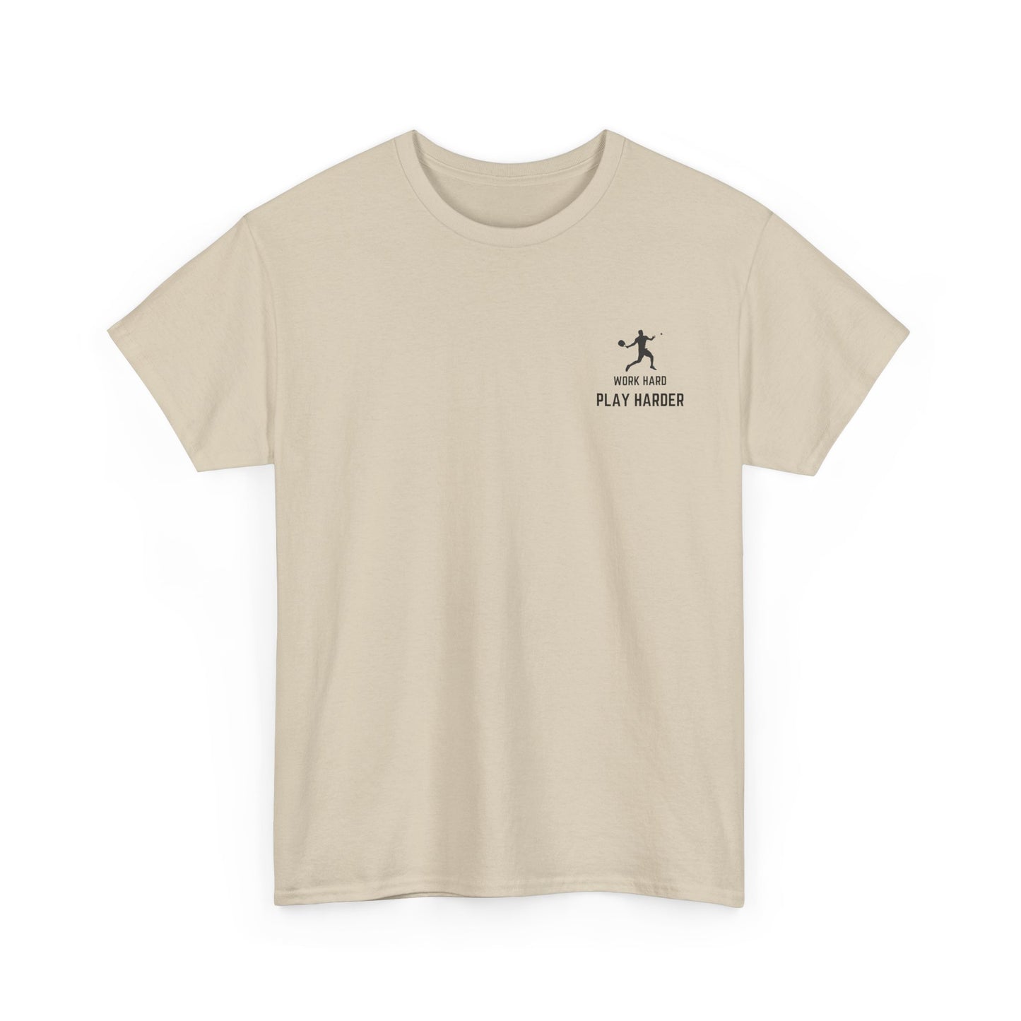 Work Hard Play Harder Padel Unisex Tshirt