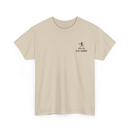 Work Hard Play Harder Padel Unisex Tshirt