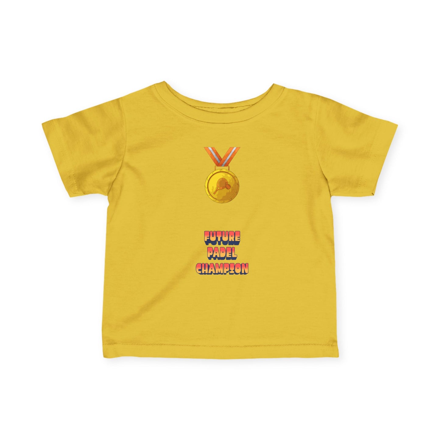 Future Padel Champion Personalisable Infant T-Shirt – 6–24 Months