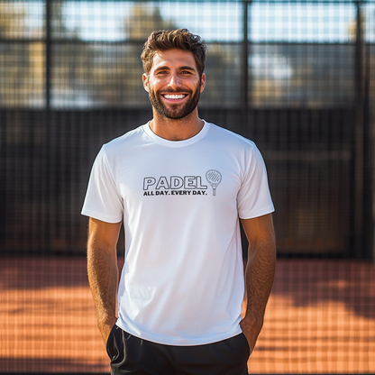All Day Every Day Padel Tshirt (Unisex)