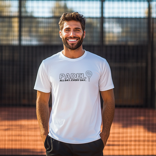 All Day Every Day Padel Tshirt (Unisex)