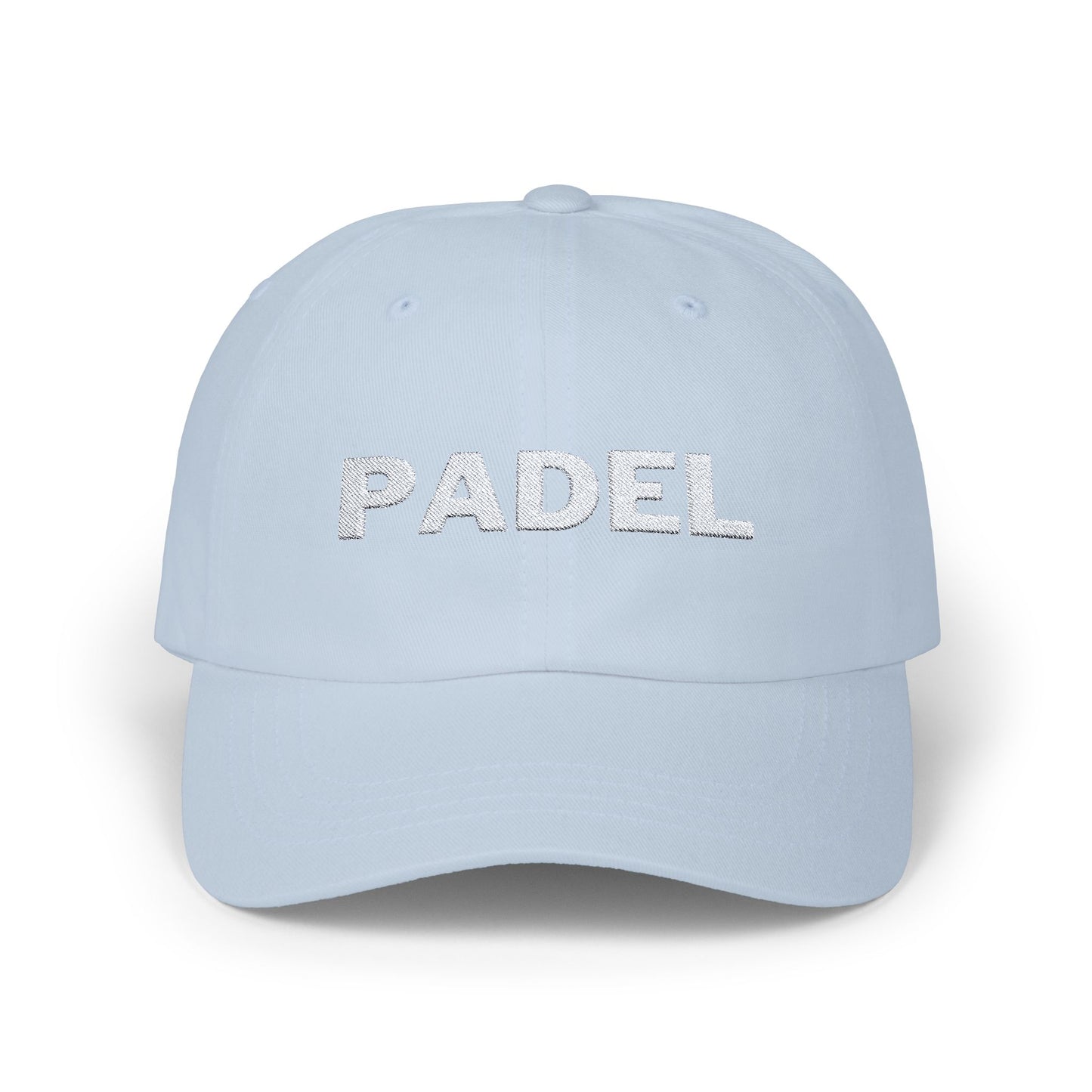 Classic Padel Cap - White Embroidery
