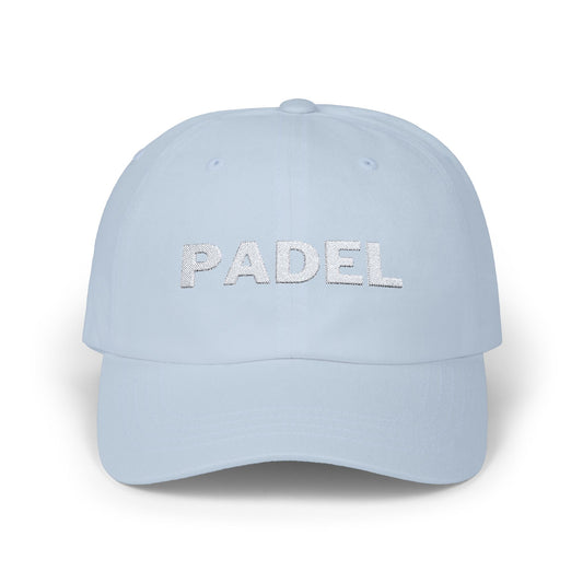 Classic Padel Cap - White Embroidery