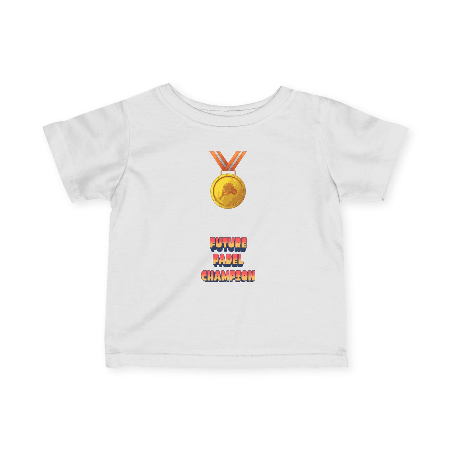 Future Padel Champion Personalisable Infant T-Shirt – 6–24 Months